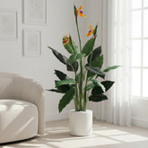 Artificial Leafy Birds of Paradise Flower - 140cm (5ft)